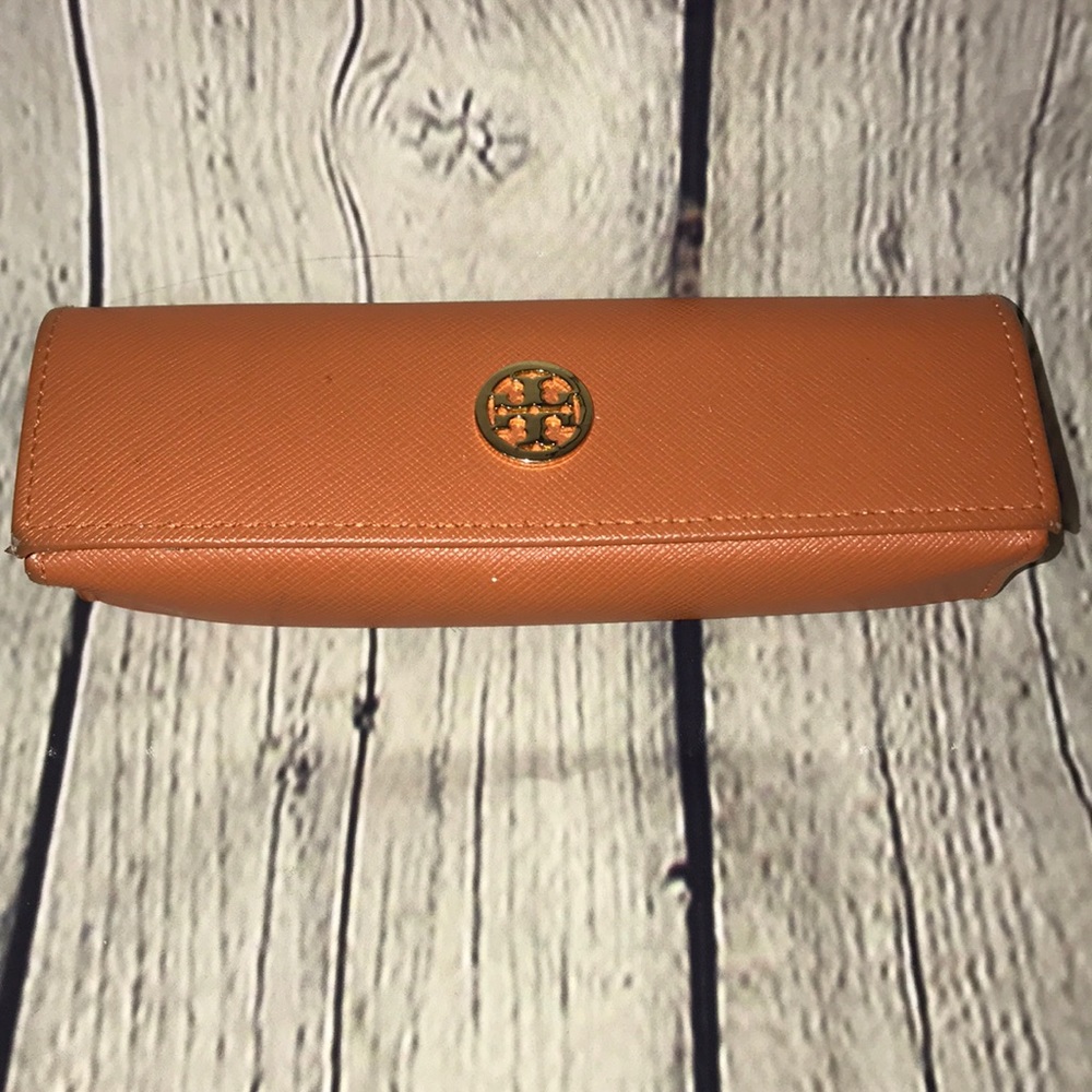 Tory Burch reading glasses case